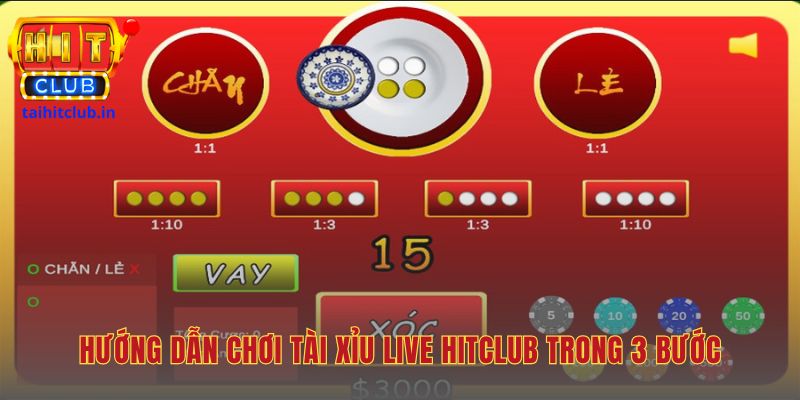 Bắt đầu ván cược nhanh chóng chỉ với 3 bước thao tác